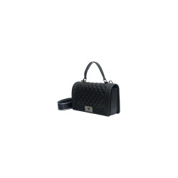 borsa marc ellis DONNA BLACK E BRUSH CDF - FLAT SQUARE M vista laterale