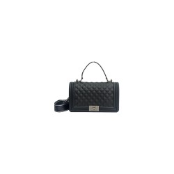 borsa marc ellis DONNA BLACK E BRUSH CDF - FLAT SQUARE M vista frontale