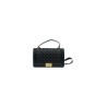 borsa marc ellis DONNA BLACK E LIGHT GOLD - FLAT SQUARE M vista frontale