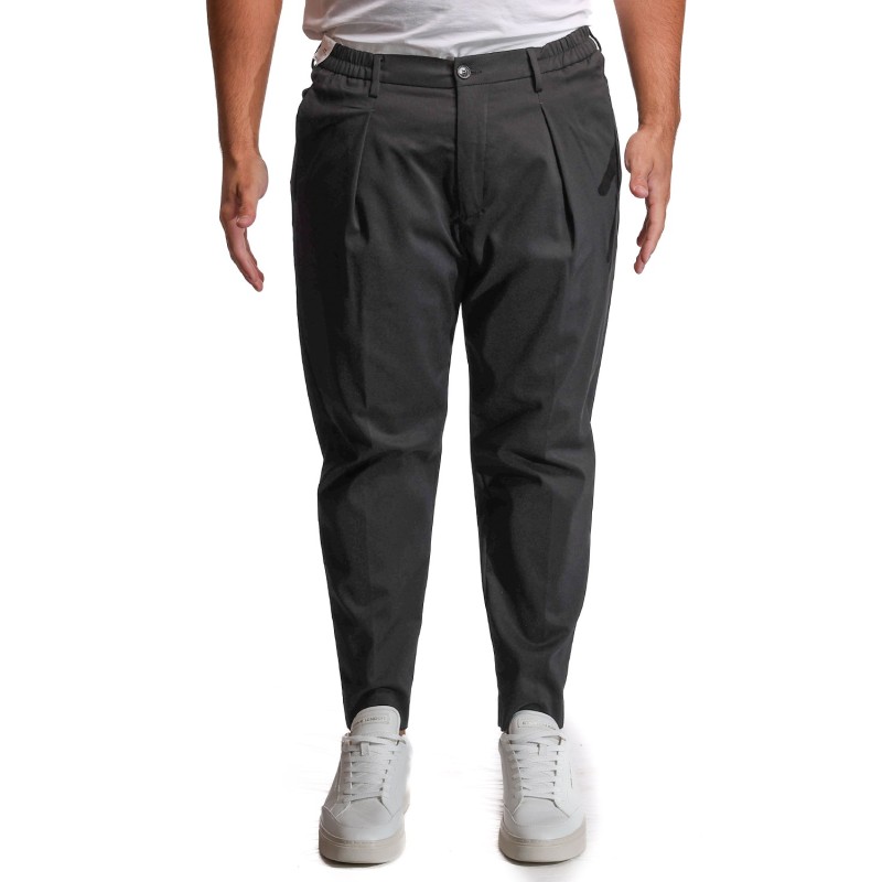 pantalone entre amis UOMO 2007 BLACK - A268440/2526 vista frontale