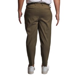 pantalone entre amis UOMO 9103 MILITARY - A268440/2526 vista posteriore