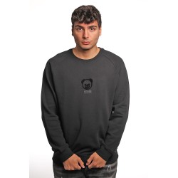 felpa moschino UOMO NERA 0555 - V1A1707 - 4418 vista frontale