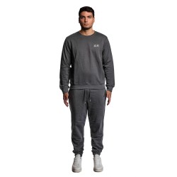 pantalone tuta sun68 UOMO 11 NERO - F45140 vista completo frontale