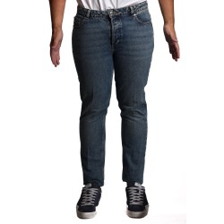 john richmond UOMO DENIM BLUE LIGHT - UMA25356JE vista frontale