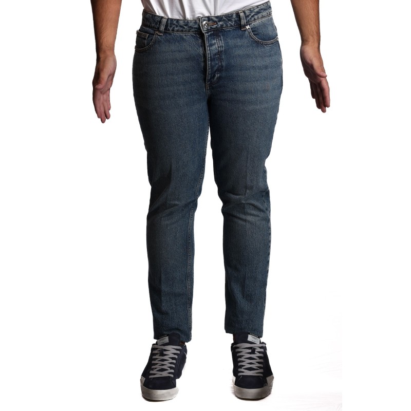 john richmond UOMO DENIM BLUE LIGHT - UMA25356JE vista frontale