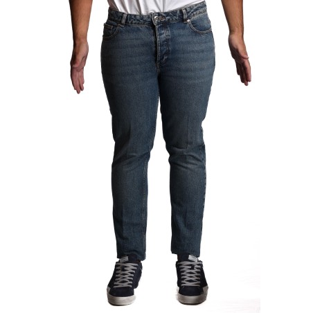 john richmond UOMO DENIM BLUE LIGHT - UMA25356JE vista frontale