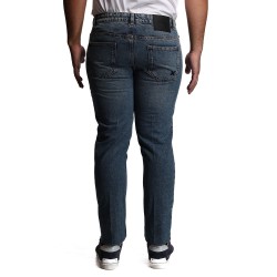 john richmond UOMO DENIM BLUE LIGHT - UMA25356JE vista posteriore