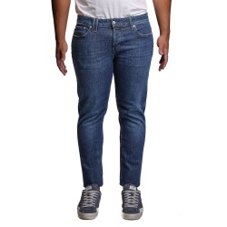 jeans cycle UOMO 07 NAVY BLUE - 451P504 vista frontale