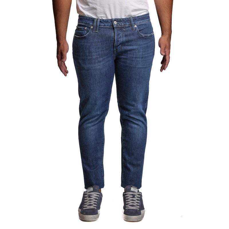 jeans cycle UOMO 07 NAVY BLUE - 451P504 vista frontale