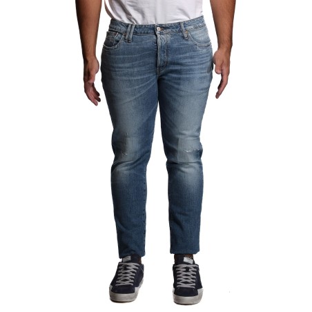 jeans cycle UOMO 12 BLUE - 451P508 vista frontale
