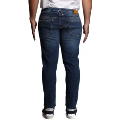 jeans cycle UOMO 07 NAVY BLUE - 451P505 vista posteriore