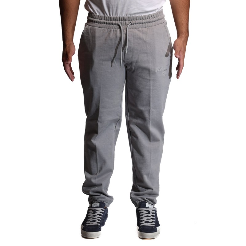 pantalone tuta john richmond UOMO GRIGIO ALLOY - UMA25012PA vista frontale