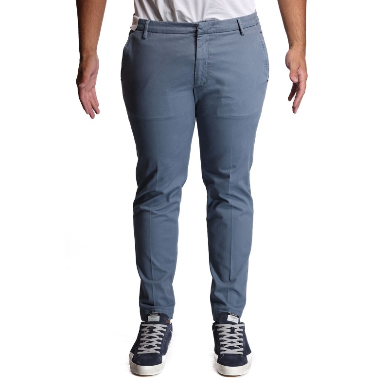 pantalone entre amis UOMO CERULEO 4168 POLVERE BLUE - A268188/2549 vista frontale