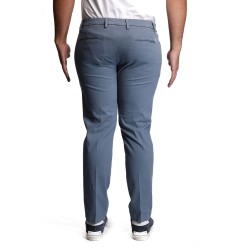 pantalone entre amis UOMO CERULEO 4168 POLVERE BLUE - A268188/2549 vista posteriore
