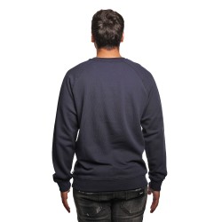 felpa moschino UOMO BLU 0290 - V1A1707 - 4418 vista posteriore