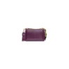 borsa marc ellis DONNA PORPORA SCURO E ORO PURPLE/LIGHT GOLD - FLAT M_25 vista posteriore