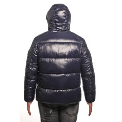 giubbino save the duck UOMO BLU 90010 - D31280M - LOVE21 EDGARD vista posteriore cappuccio