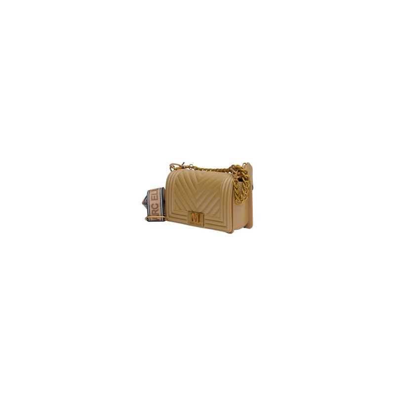 borsa marc ellis DONNA ORO CHIARO E RAME PORCINI/RAME - FLAT S_25 vista laterale