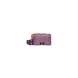 borsa marc ellis DONNA PORPORA E ORO RED VIOLET/LIGHT GOLD - FLAT S_25 vista frontale