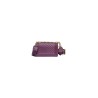 borsa marc ellis DONNA PORPORA SCURO E ORO PURPLE/LIGHT GOLD - FLAT S_25 vista posteriore