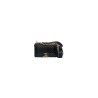 borsa marc ellis DONNA BLACK E LIGHT GOLD - FLAT S_25 vista frontale