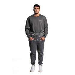 pantalone tuta moschino UOMO NERO 1555 - V1A6810 - 4319 vista completo frontale