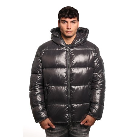 giubbino save the duck UOMO NERO 10000 - D31280M - LOVE21 EDGARD vista frontale