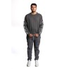 pantalone tuta moschino UOMO NERO 0555 - V1A6891 - 4424 vista frontale completo
