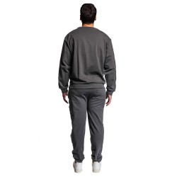 pantalone tuta moschino UOMO NERO 0555 - V1A6891 - 4424 vista posteriore completo