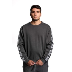 felpa moschino UOMO NERA 0555 - V1A1791 - 4424 vista frontale