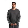 felpa moschino UOMO NERA 0555 - V1A1791 - 4424 vista frontale