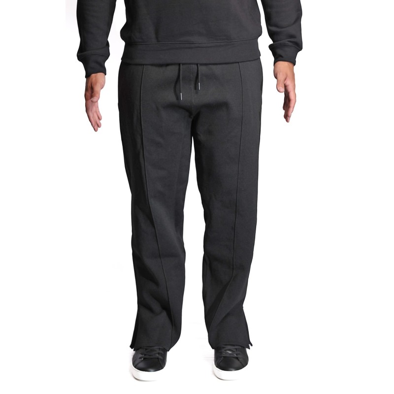 pantalone tuta guess UOMO NERO JBLK - Z5YB13Z2Q42 vista frontale
