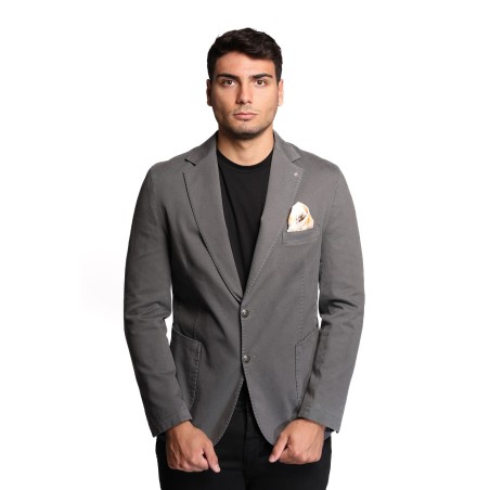 giacca bharnaba philosophy UOMO GRIGIA - SAPPORO-R7002 vista frontale