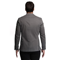 giacca bharnaba philosophy UOMO GRIGIA - SAPPORO-R7002 vista posteriore