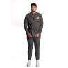 abito bharnaba philosophy UOMO NERO - KOBE-AB7217 vista frontale