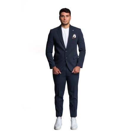 abito bharnaba philosophy UOMO BLU - KOBE-AB7200 vista frontale