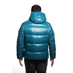giubbino save the duck UOMO TURCHESE 90069 - D31280M - LOVE21 EDGARD vista posteriore