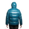 giubbino save the duck UOMO TURCHESE 90069 - D31280M - LOVE21 EDGARD vista posteriore cappuccio