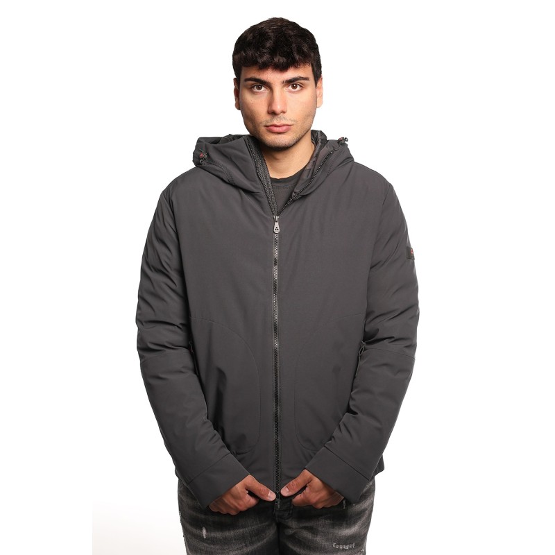 giubbino peuterey UOMO NERO - LOGE SRT 01 - PEU5566 vista frontale