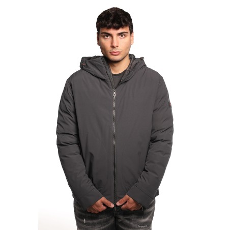 giubbino peuterey UOMO NERO - LOGE SRT 01 - PEU5566 vista frontale