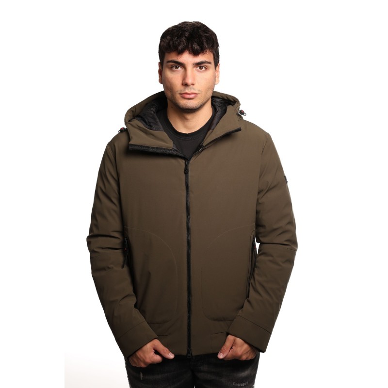 giubbino peuterey UOMO VERDE 689 - LOGE SRT 01 - PEU5566 vista frontale