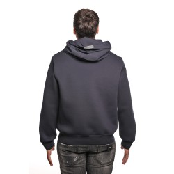 felpa a giubbino peuterey UOMO BLU 215 - KAPOOR BMAT 01 - PEU5591 vista posteriore