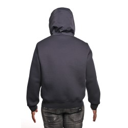 felpa a giubbino peuterey UOMO BLU 215 - KAPOOR BMAT 01 - PEU5591 vista posteriore cappuccio