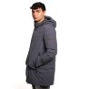 giubbino lungo peuterey UOMO BLU 215 - METIDE SRT 01 - PEU5567 vista laterale