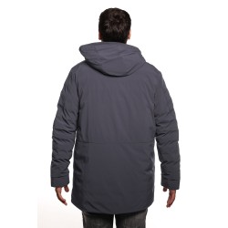 giubbino lungo peuterey UOMO BLU 215 - METIDE SRT 01 - PEU5567 vista posteriore