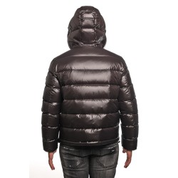 giubbino peuterey UOMO NERO - HONOVA LKS LINEAR 04 - PEU5692 vista posteriore cappuccio