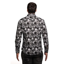 camicia alessandro lamura UOMO GRIGIA VU - SAM3023 vista posteriore