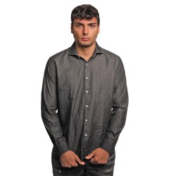 camicia alessandro lamura UOMO GRIGIA VAR C - ADAM750 vista frontale