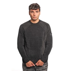 maglione peuterey UOMO NERO - SIRONI 01 - PEU5623 vista frontale