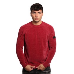maglione peuterey UOMO BORDEAUX 023 - SIRONI 01 - PEU5623 vista frontale